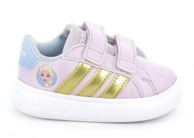 Παιδικό Αθλητικό Παπούτσι για Κορίτσι Adidas Grand Court Elsa I Χρώματος Μωβ JQ4356 - ADIDAS - 