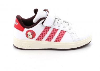 Παιδικό Αθλητικό Παπούτσι για Κορίτσι Adidas Grand Court Minnie Mouse Χρώματος Λευκό IH6310 - ADIDAS - 