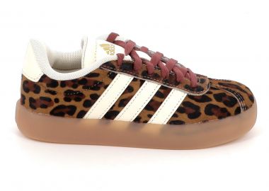 Παιδικό Αθλητικό Παπούτσι για Κορίτσι Adidas Originals VL Court 3.0 Χρώματος Λεοπάρ LA1816 - ADIDAS - 