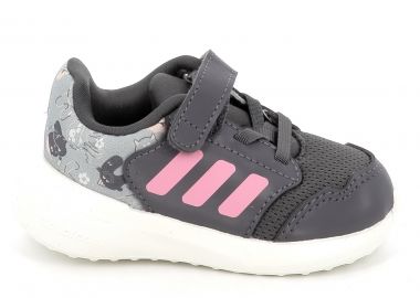 Παιδικό Αθλητικό Παπούτσι για Κορίτσι Adidas Tensaur Run 3.0 El I Χρώματος Γκρι KI0731 - ADIDAS - 