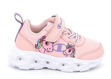 Παιδικό Αθλητικό Παπούτσι για Κορίτσι Champion Funfair Print U Td Low Cut Shoe με Φωτάκια Χρώματος Ροζ S33278-PS012 - CHAMPION - 