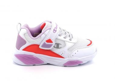 Παιδικό Αθλητικό Παπούτσι για Κορίτσι Champion Wave G Ps Low Cut Shoe με Φωτάκια Χρώματος Λευκό S32782-WW004 - CHAMPION - 
