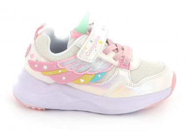 Παιδικό Αθλητικό Παπούτσι για Κορίτσι Conguitos Unicorn με Φωτάκια Χρώματος Λευκό COSH261038 - CONGUITOS - 