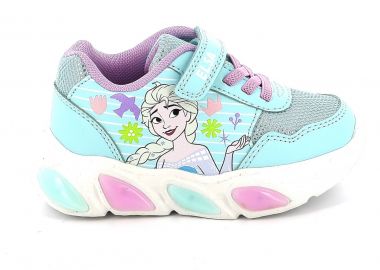 Παιδικό Αθλητικό Παπούτσι για Κορίτσι Disney Frozen με Φωτάκια Χρώματος Βεραμάν FZ014869 - DISNEY - 