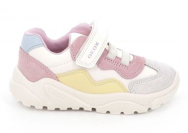 Παιδικό Αθλητικό Παπούτσι για Κορίτσι Geox Ανατομικό Χρώματος Πολύχρωμο B455QB 0FU22 C1138 - GEOX - 
