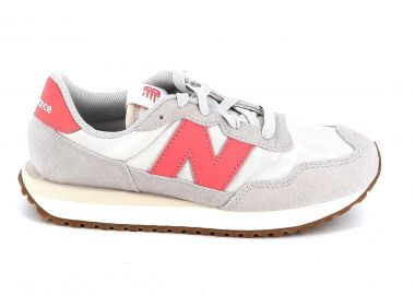 Παιδικό Αθλητικό Παπούτσι για Κορίτσι New Balance Gradeschool Χρώματος Γκρι GS237PK - NEW BALANCE - 