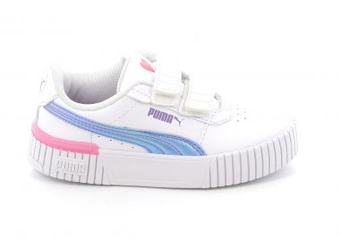 Παιδικό Αθλητικό Παπούτσι για Κορίτσι Puma Carina 2.0 Bouncy Sky V Ps Χρώματος Λευκό 397972-01 - PUMA - 