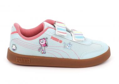 Παιδικό Αθλητικό Παπούτσι για Κορίτσι Puma Club II Era Gd V Ps Χρώματος Μπλε 405778-01 - PUMA - 