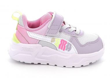 Παιδικό Αθλητικό Παπούτσι για Κορίτσι Puma Trinity 2 Lt Come On Ac + Inf Χρώματος Λευκό 405022-02 - PUMA - 