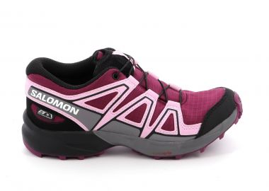 Παιδικό Αθλητικό Παπούτσι για Κορίτσι Salomon Speedcross Wp J Αδιάβροχο Χρώματος Μωβ 475743 - SALOMON - 