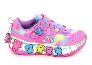 Παιδικό Αθλητικό Παπούτσι για Κορίτσι Skechers Gummy Friends Χρώματος Πολύχρωμο 303205L-HPMT - SKECHERS - 