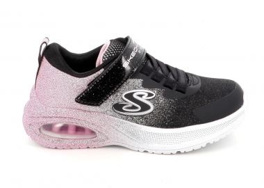 Παιδικό Αθλητικό Παπούτσι για Κορίτσι Skechers Microspec Max Advance -Glitz Gala Χρώματος Μαύρο 303859L-BKRG - SKECHERS - 