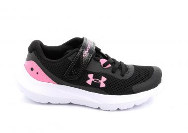 Παιδικό Αθλητικό Παπούτσι για Κορίτσι Under Armour Gps Surge 3 Ac Χρώματος Μαύρο 3025014-001 - UNDER ARMOUR - 