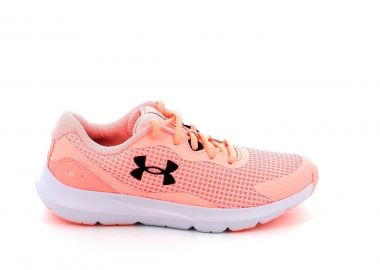 Παιδικό Αθλητικό Παπούτσι για Κορίτσι Under Armour Uaw Surge3 Χρώματος Ροζ 3024894-600 - UNDER ARMOUR - 