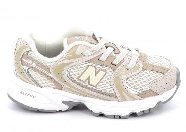 Παιδικό Αθλητικό Παπούτσι New Balance 530 Χρώματος Μπεζ I530783 - NEW BALANCE - 