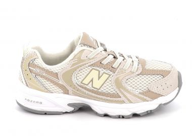 Παιδικό Αθλητικό Παπούτσι New Balance 530 Χρώματος Μπεζ P5305C7 - NEW BALANCE - 