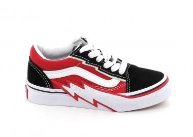 Παιδικό Χαμηλό Casual για Αγόρι Vans Old Skool Bolt R Χρώματος Κόκκινο VN000C4ZREB1 - VANS - 