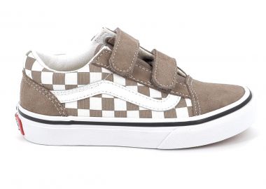 Παιδικό Χαμηλό Casual για Αγόρι Vans Old Skool V Χρώματος Καφέ VN000CYA1NU1 - VANS - 