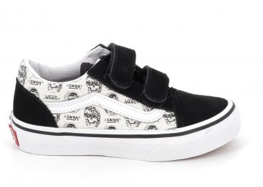 Παιδικό Χαμηλό Casual για Αγόρι Vans Old Skool V Χρώματος Μαύρο VN000CYA4481 - VANS - 