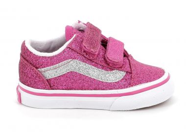 Παιδικό Χαμηλό Casual για Κορίτσι Vans Old Skool V Χρώματος Φούξια VN000CTGYLZ1 - VANS - 