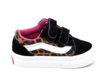 Παιδικό Χαμηλό Casual για Κορίτσι Vans Old Skool V Χρώματος Μαύρο VN0009RCBOQ1 - VANS - 
