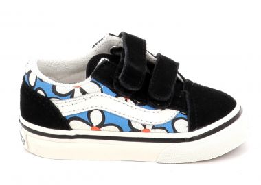 Παιδικό Χαμηλό Casual για Κορίτσι Vans Old Skool V Χρώματος Μαύρο VN000CTGFNM1 - VANS - 