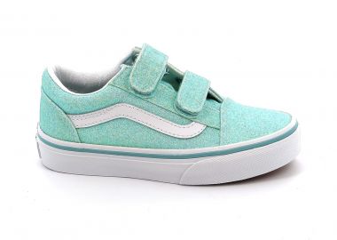 Παιδικό Χαμηλό Casual για Κορίτσι Vans Old Skool V Χρώματος Μέντα Μπλε VN0A38HDO331 - VANS - 