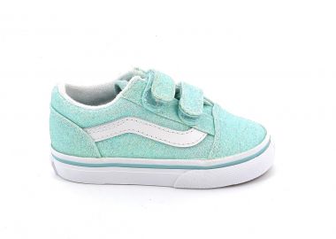 Παιδικό Χαμηλό Casual για Κορίτσι Vans Old Skool V Χρώματος Μέντα VN0009RCO331 - VANS - 