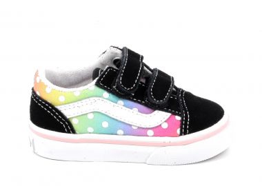 Παιδικό Χαμηλό Casual για Κορίτσι Vans Old Skool V Χρώματος Πολύχρωμο VN000CPZBOQ1 - VANS - 
