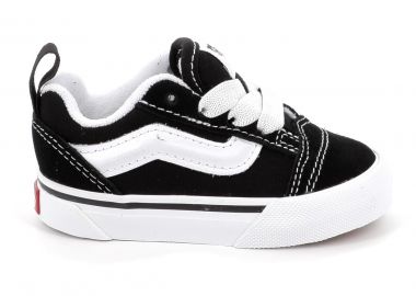Παιδικό Χαμηλό Casual Vans Knu Skool Elastic Lace Χρώματος Μαύρο VN000D0K6BT1 - VANS - 