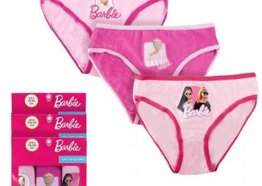 Παιδικό εσώρουχο Barbie Σετ 3 τεμαχίων Πολύχρωμο - Barbie - 