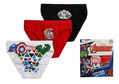 Παιδικό εσώρουχο Disney Avengers Σετ 3 τεμαχίων Πολύχρωμο - Avengers - 