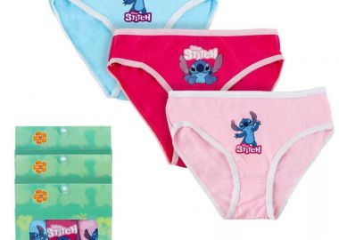 Παιδικό εσώρουχο Disney Lilo and Stitch Σετ 3 τεμαχίων Πολύχρωμο - Disney Lilo and Stitch - 