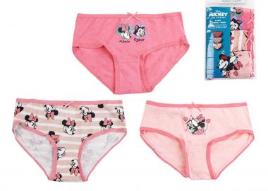 Παιδικό εσώρουχο Disney Minnie Mouse Σετ 3 τεμαχίων 2900002519 Πολύχρωμο - Disney Minnie - 