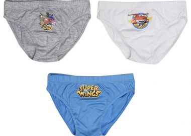 Παιδικό Εσώρουχο Σλιπ Super Wings Σετ 3 Τεμάχια Πολύχρωμο All Colors - Disney - 