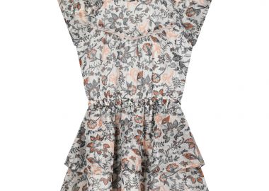 Παιδικό φόρεμα εμπριμέ με λεπτομέρειες για κορίτσι 16-224201-7 - 16-224201-7-16-etwn-emprime - energiers - 