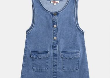 Παιδικό Φόρεμα για Κορίτσια Denim Staple ΜΠΛΕ - DPAM - 
