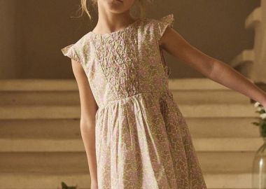 Παιδικό Φόρεμα για Κορίτσια Fairy Floral ΛΕΥΚΟ - SERGENT MAJOR - 