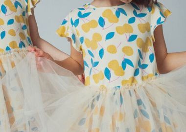 Παιδικό Φόρεμα για Κορίτσια Lemon Tulle ΛΕΥΚΟ - DPAM - 