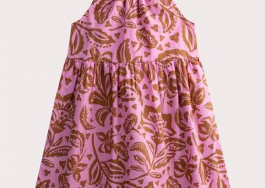 Παιδικό Φόρεμα για Κορίτσια Pink Boho ΡΟΖ - DPAM - 