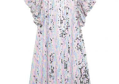 Παιδικό φόρεμα με παγιέτες για κορίτσι - ΠΟΛΥΧΡΩΜΟ 46-225270-7 - energiers - 