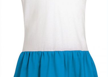 Παιδικό φόρεμα SUNNY Valento VEVASUNBT_kids White-Tropical Blue - Valento - 