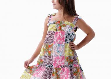 Παιδικό φόρεμα τύπου κουρελού για κορίτσι - ΕΜΠΡΙΜΕ 16-224219-7 - energiers - 