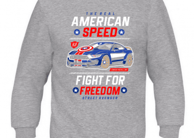 Παιδικό φούτερ American Speed - GILDAN - 