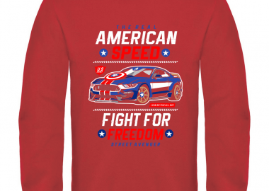 Παιδικό φούτερ American Speed - GILDAN - 
