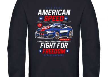 Παιδικό φούτερ American Speed - GILDAN - 