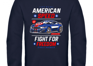 Παιδικό φούτερ American Speed - GILDAN - 