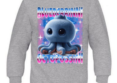 Παιδικό φούτερ Blueberrinni Octopussini - GILDAN - 
