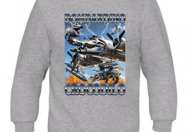 Παιδικό φούτερ Bombardino Crocodilo - GILDAN - 
