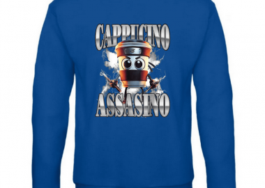 Παιδικό φούτερ Cappucino Assasino - GILDAN - 